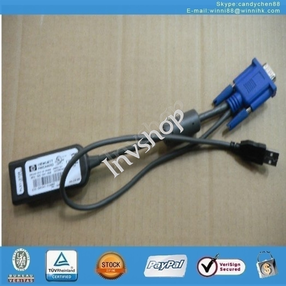 for HP KVM USB Used 336047-B21 INTERFACE ADAPTER 1-PACK WW 60 days warranty