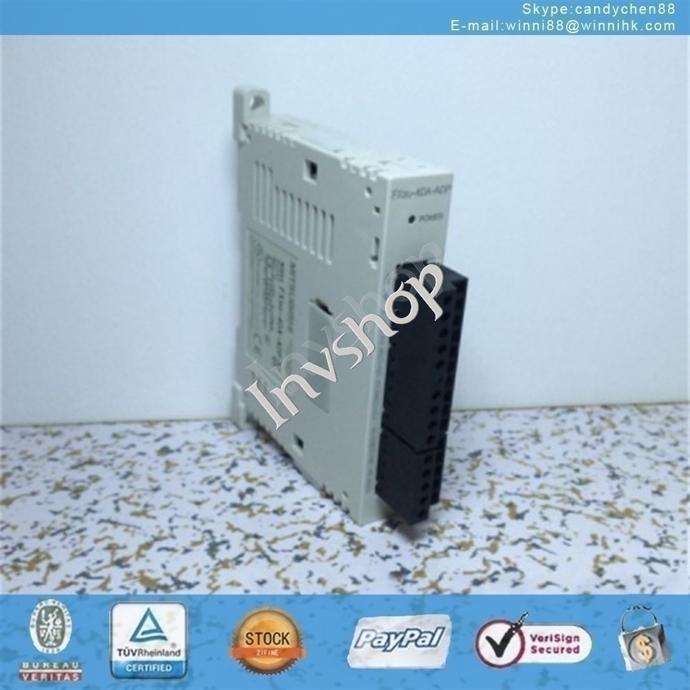 PLC FX3U-4AD-PNK-ADP Used for Mitsubishi 60 days warranty