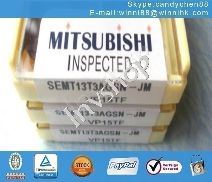 10pcs / box im kasten mitsubishi semt13t3agsn-jm neue vp15tf carbide fÃ¼gt 60 tage garantie