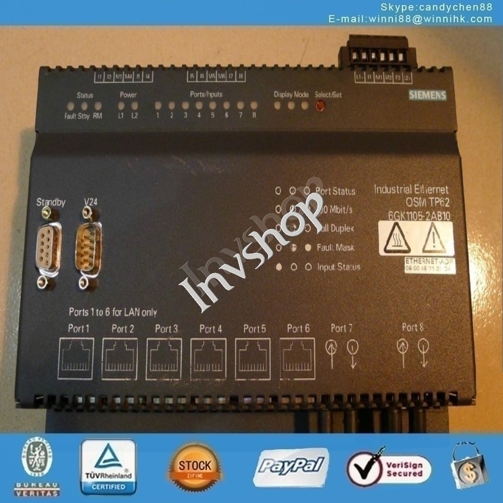 PLC 6GK1105-2AB10 Used for SIEMENS 60 days warranty