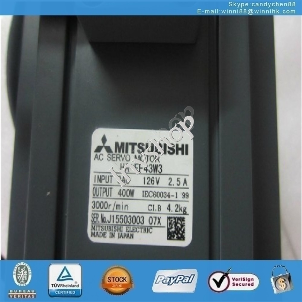 MR-J2-40A + HA-FF43 Used for Mitsubishi 60 days warranty