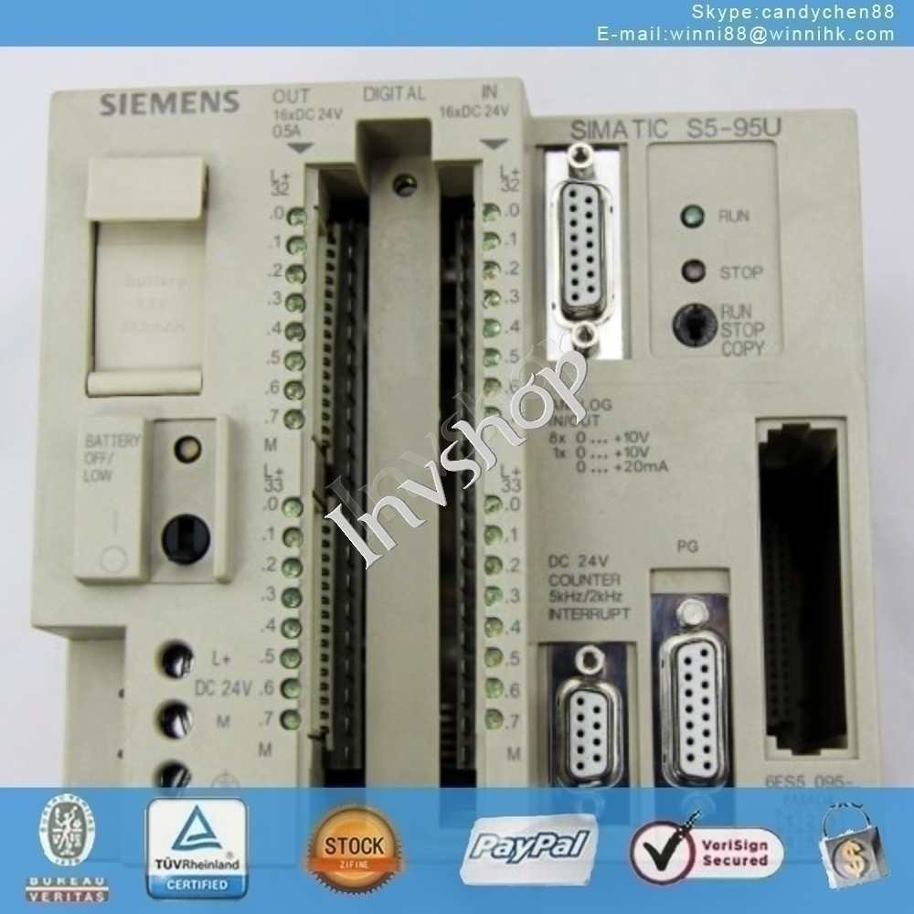 PLC Used 6ES5095-8MA04 for SIEMENS 60 days warranty