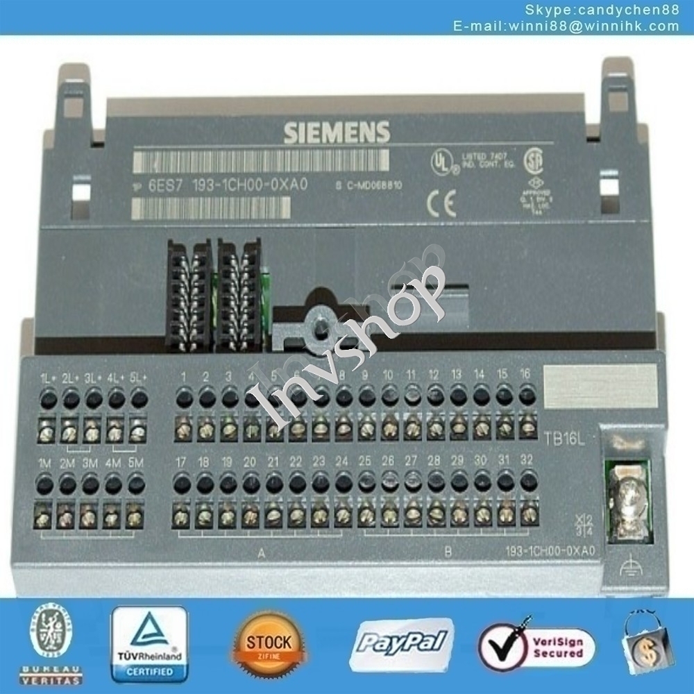 PLC 6ES7193-1CL10-0XA0 Used for SIEMENS 60 days warranty