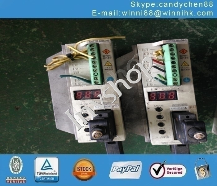 1pc verwendet mr-c40a-p03 mitsubishi plc