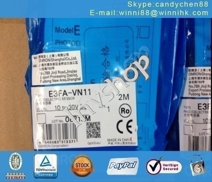 Photoelectric Omron E3FA-VN11 2M ( E3FAVN112M ) NEW Sensor