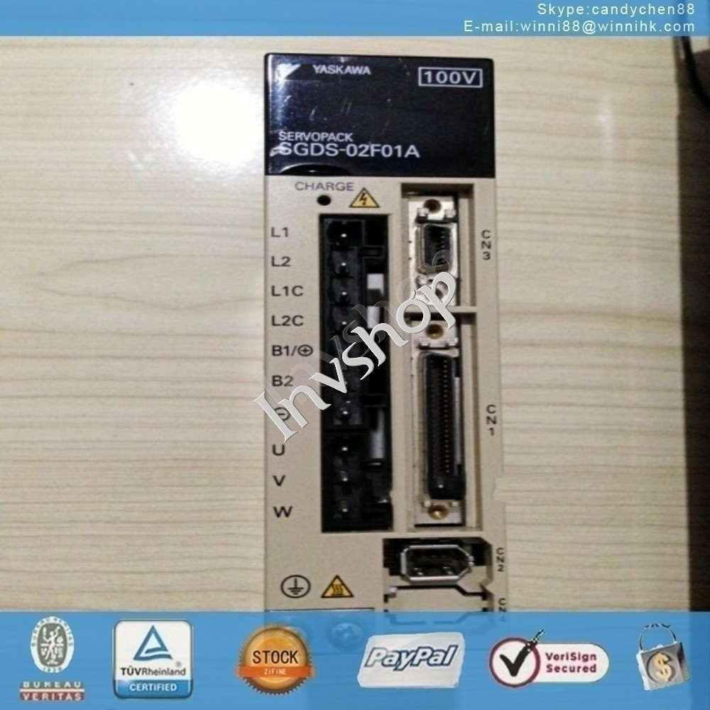 for Yaskawa Used SGDS-02F01A servo drive 60 days warranty