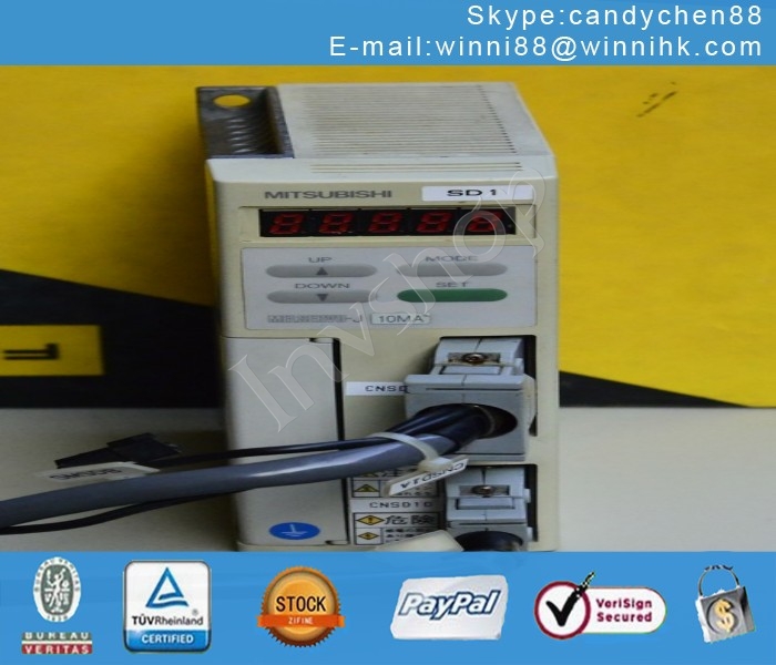 AC Mitsubishi MR-J10MA Used 100W Servo Drive