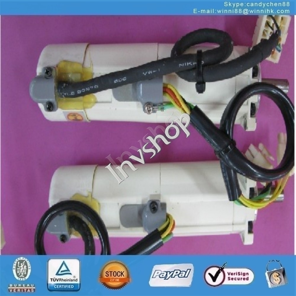 for part MSMZ012B1A Used servo motor 60 days warranty