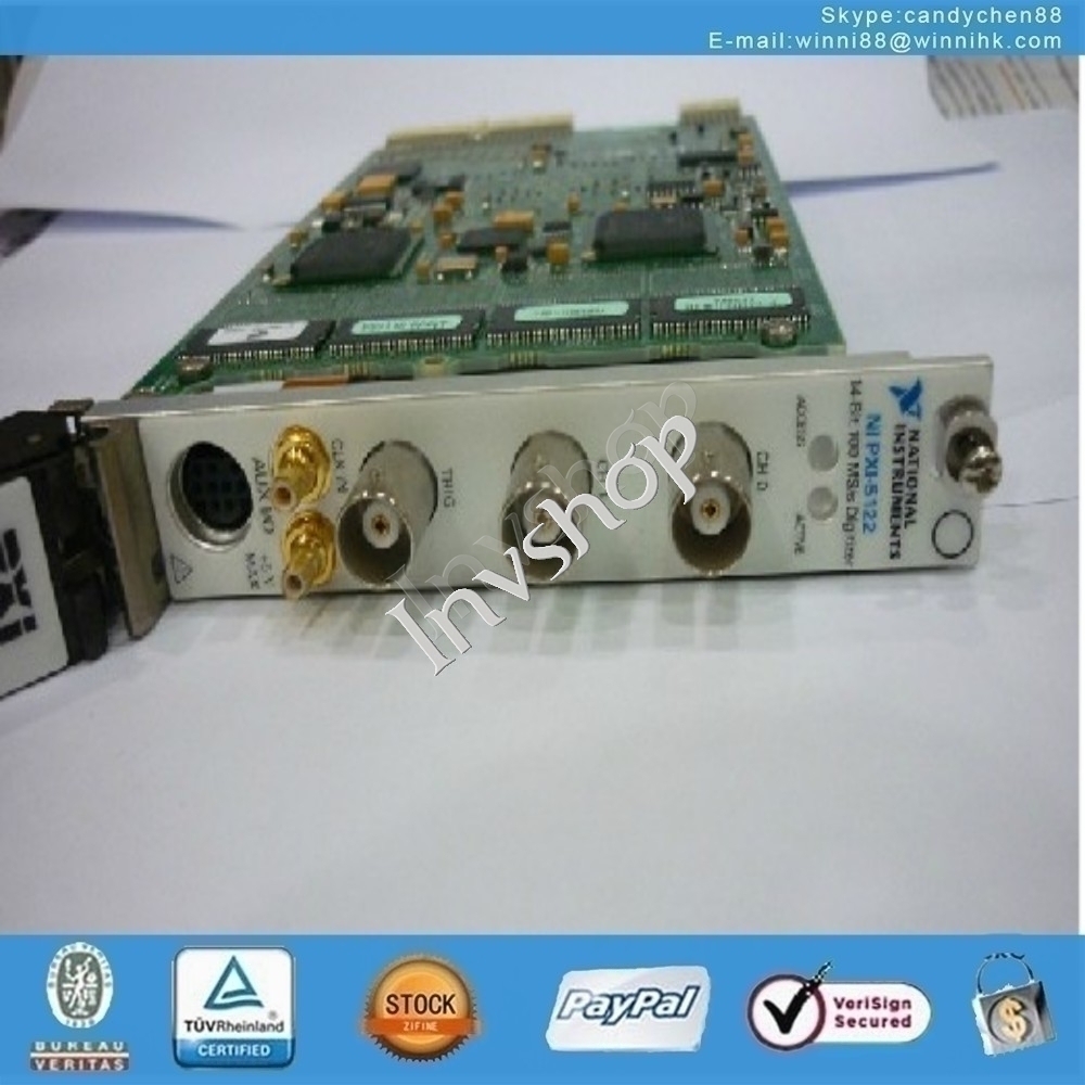 for acquisition card Used PXI-5122 INSTRUMENTS NI data