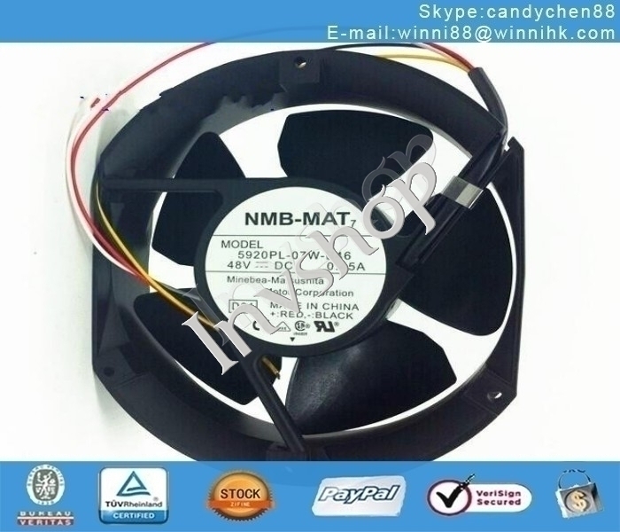 new NMB 5920PL-07W-B46 172*51mm 48V 0.52A 4pin Features a cooling fan