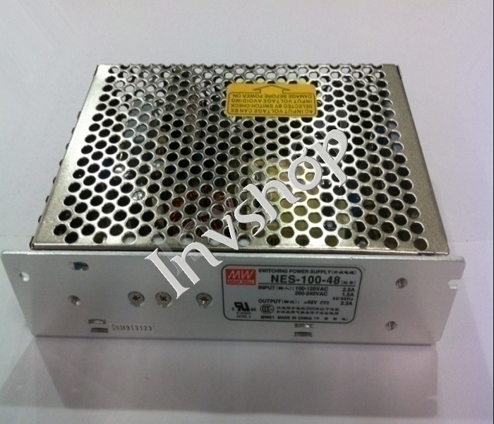 AC/DC 100W 48V 2.3A MW NES-100-48 Switching UL DHL Switching power supplyÂ 