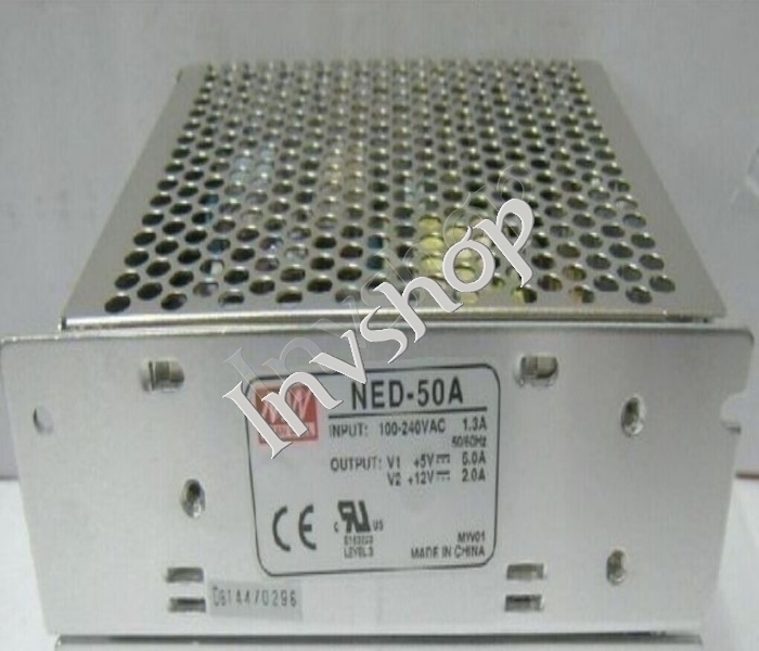 AC/DC 50W 5V 6A &12V 2A MW NED-50A Switching UL DHL Switching power supply