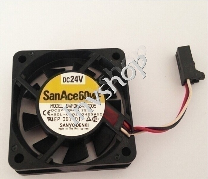 new 9WF0624H7D05 fan for A90L-0001-0423#50 DC24V 0.12A 60*60*15mm 3pin