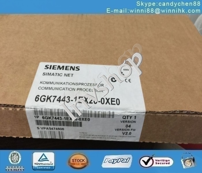 new Siemens 6gk7443-1ex20-0xe0 communication module