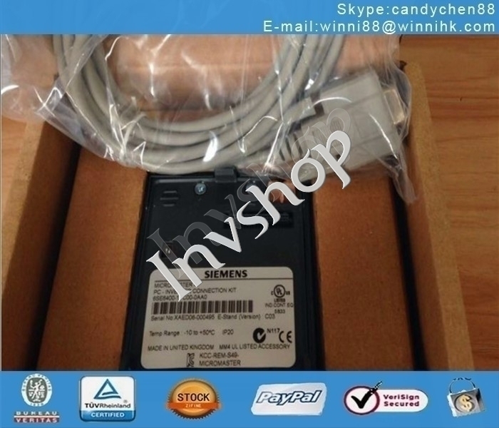 new siemens 6SE6400-1PC00-0AA0 inverter connection