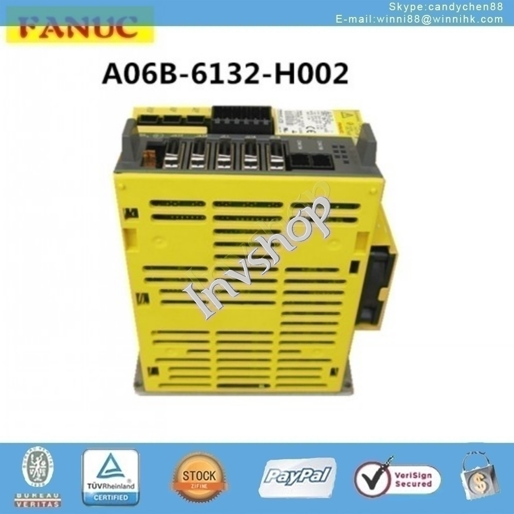 for FANUC Used A06B-6132-H002 Servo Drive 60 days warranty