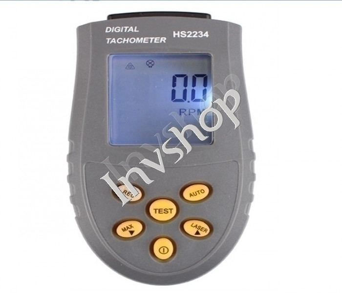 new HS2234 Laser Photo Tachometer RPM Meter Non-Contact Motor Speed