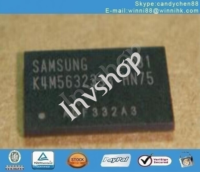 new SAMSUNG K4M563233G-HN75 Communications IC