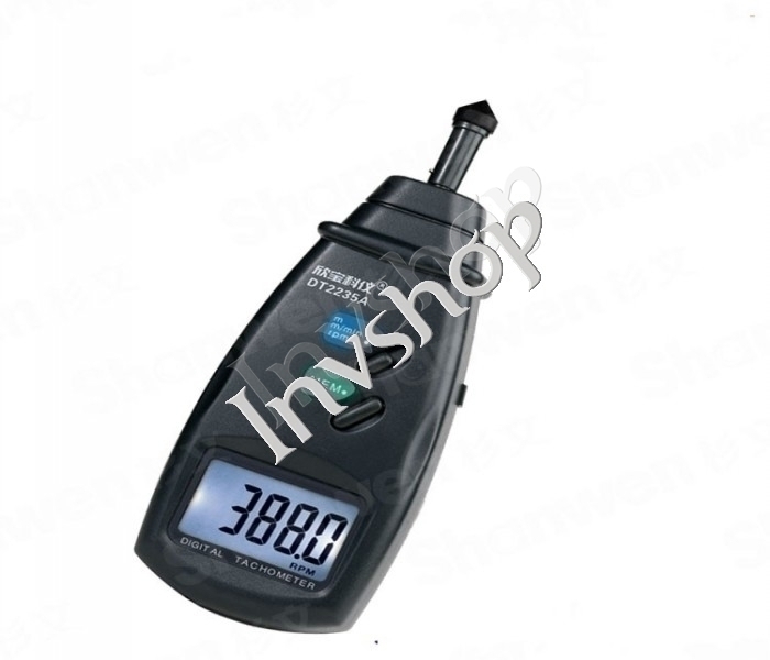 new DT2235A Digital Contact Tachometer RPM Meter Surface Speed