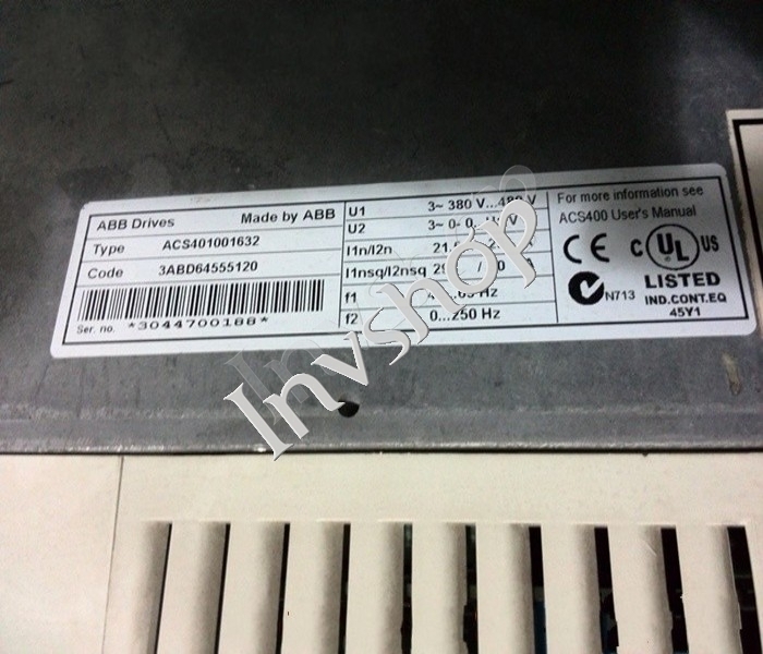 ABB ACS401001632 inverter