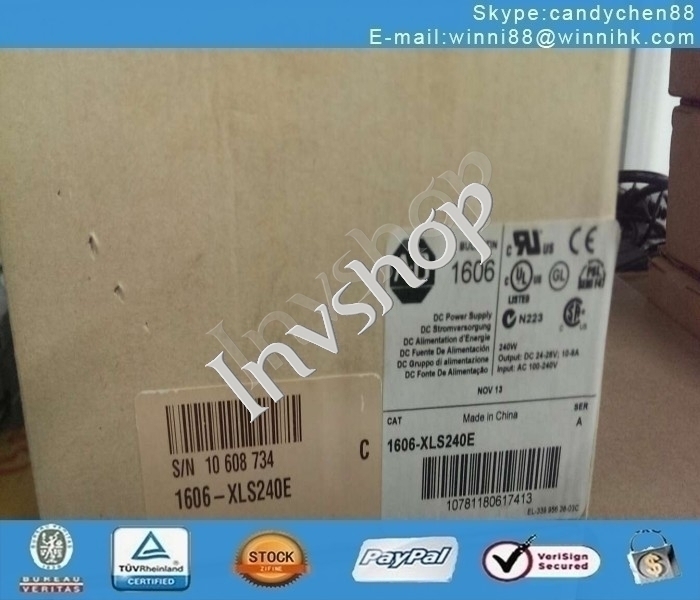 IN BOX AB Power Supply NEW 1606-XLS240E Allen Bradley