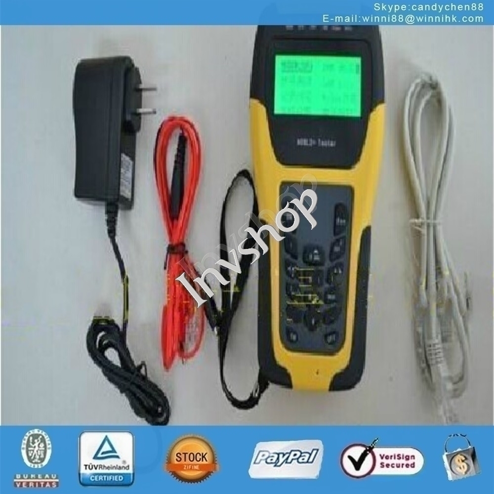 Network XDSL WAN & LAN Tester Line New ST332B Meter DMM Digital ADSL2+ Tester