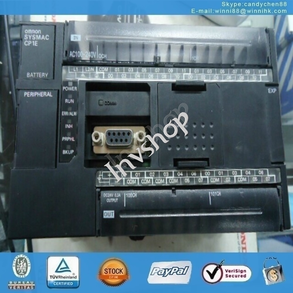 PLC CP1E-N40DR-A for OMRON 60 days warranty