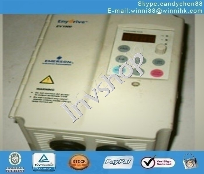 1PC USED EV1000-4T0022G Emerson 380v 2.2kw Drive