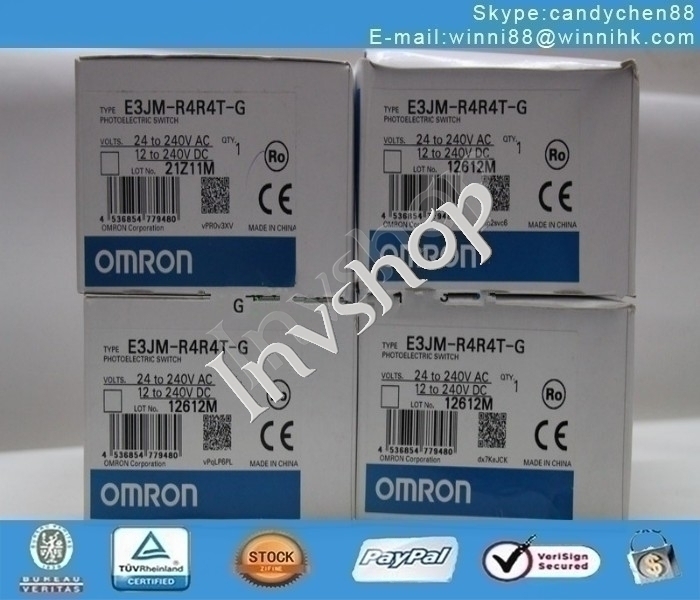 switch NEW E3JM-R4R4T-G Omron IN BOX PLC optoelectronic