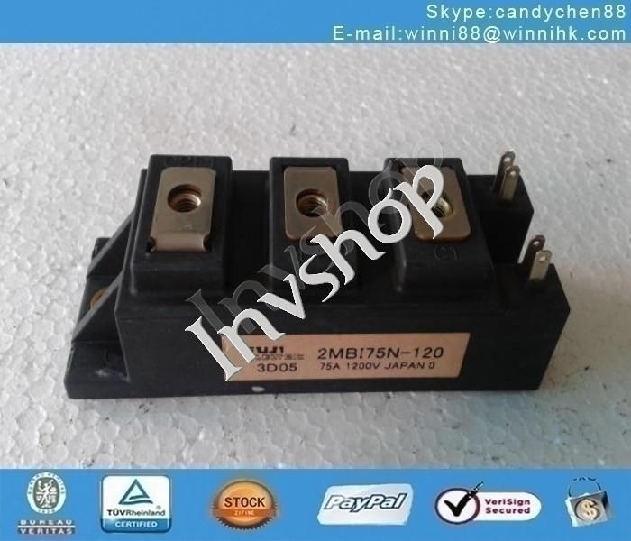 4 pcs igbt - neue 2mbi75n-120 fuji box