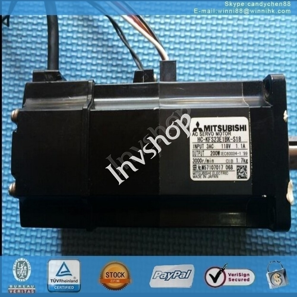 for Mitsubishi HC-KFS23E1BK-S18 servo motor