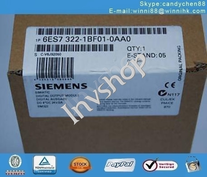 IN BOX NEW 6ES7 322-1BF01-0AA0 SIEMENS