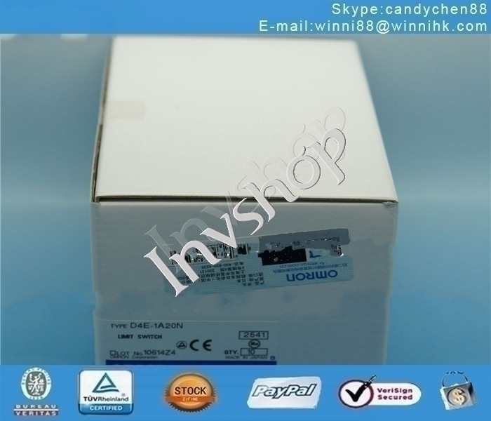 IN BOX Limit Switch NEW D4E-1A20N OMRON