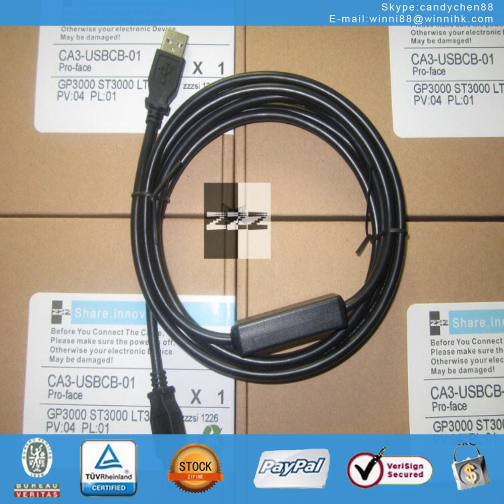 neue ca3-usbcb-01 hmi kabel gp / pro-face gp3000 / 4000 st3000 lt3000 plc