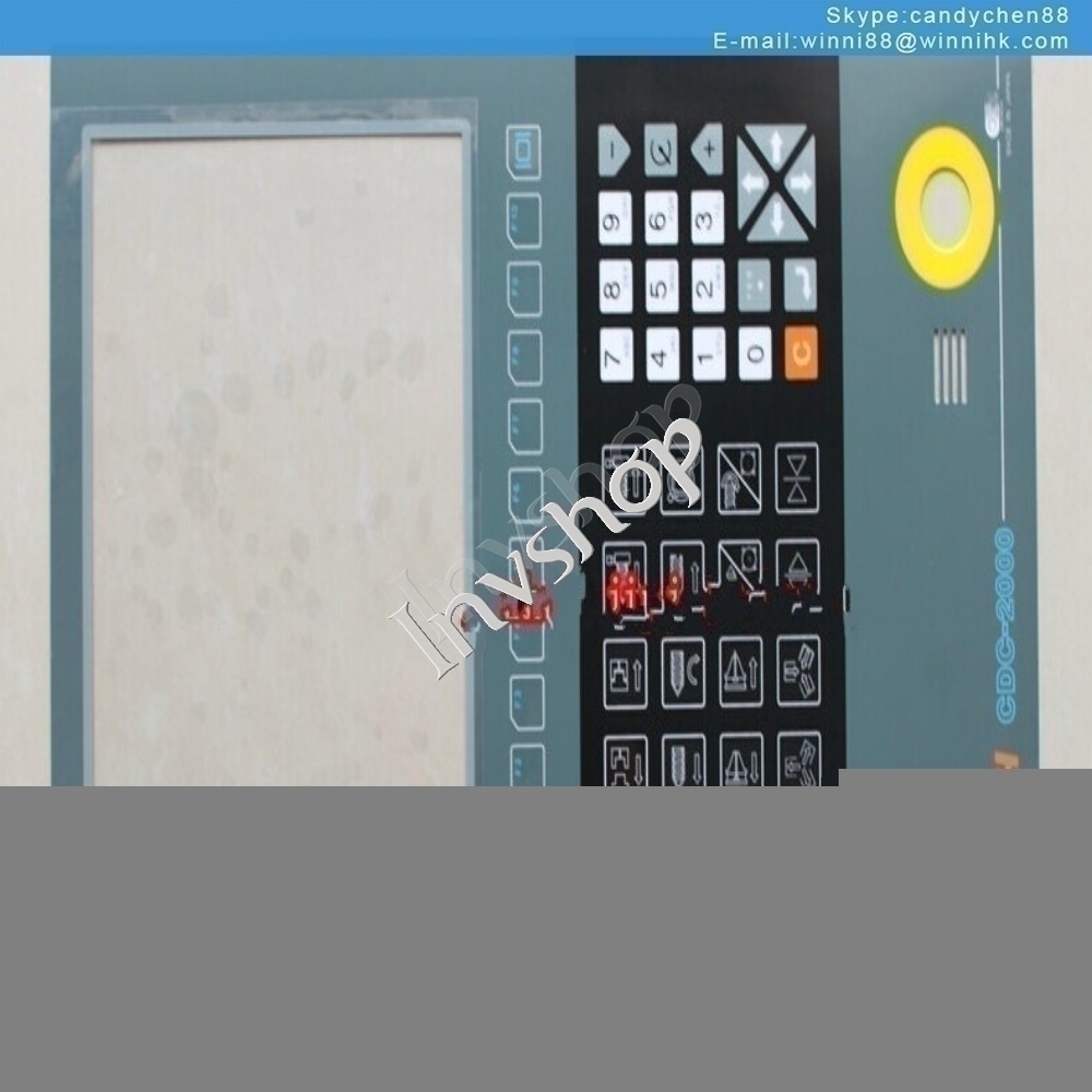 new CH Injection Molding Machine CDC2000 Membrane Keypad