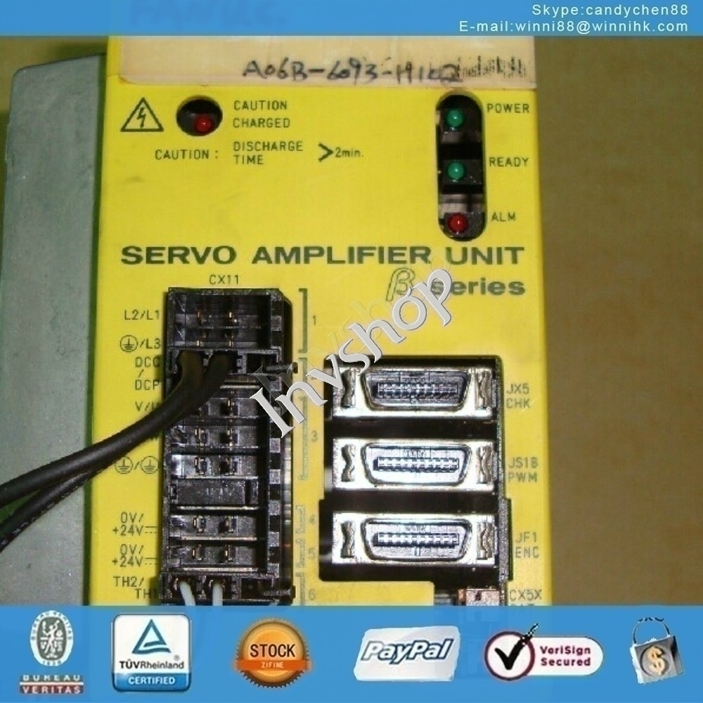 Servo Amplifier A06B-6093-H102 FANUC Ninety percent new