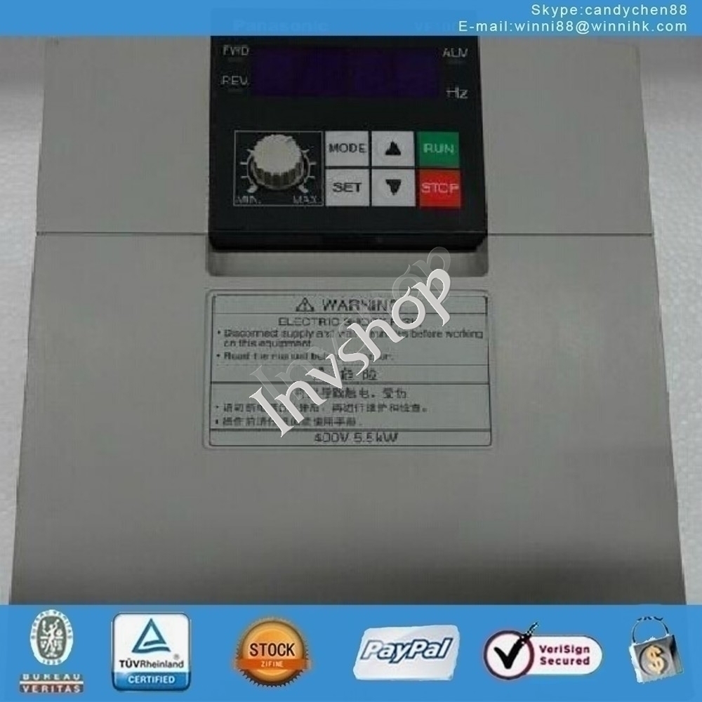 New VF100 AVF100-0554 380V 5.5KW Inverter