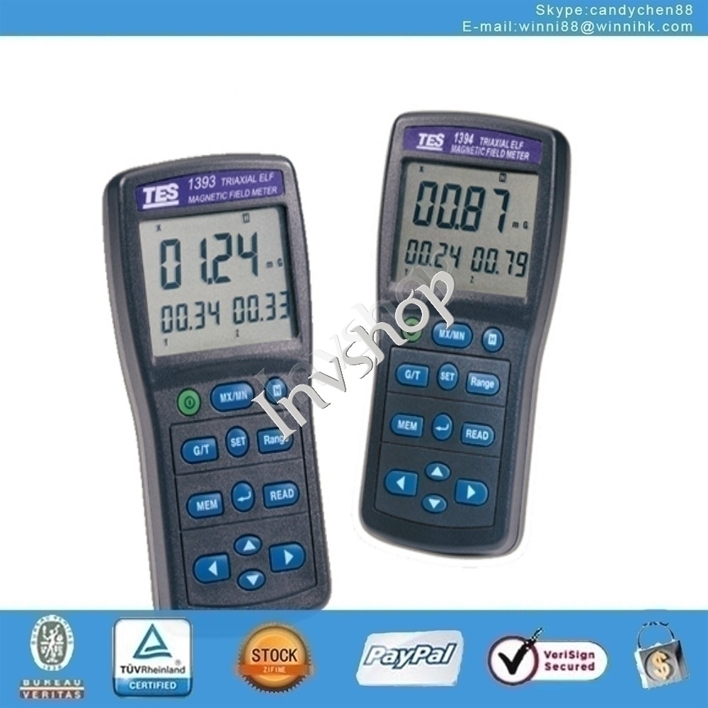 new EMF TES-1394 Tester Gauss Electromagnetic Field Meter