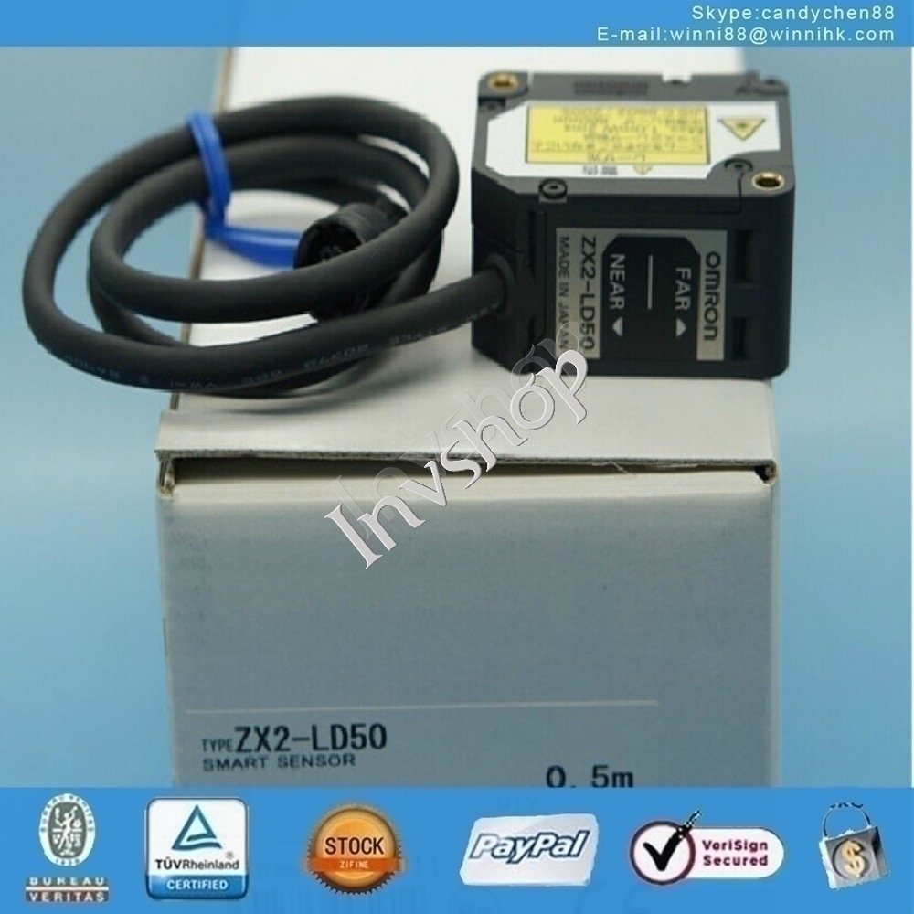 New ZX2-LD50 OMRON Laser Sensor