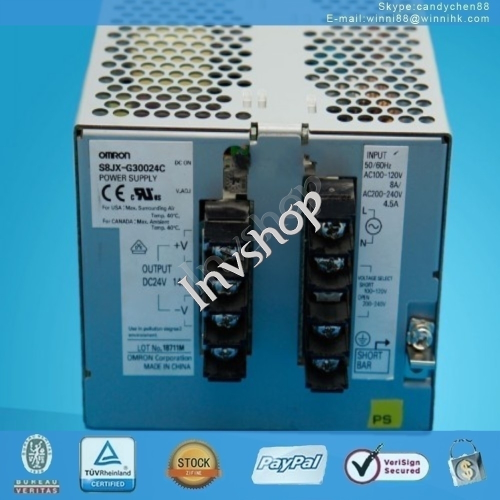 new S8JX-G30024C switching power supply