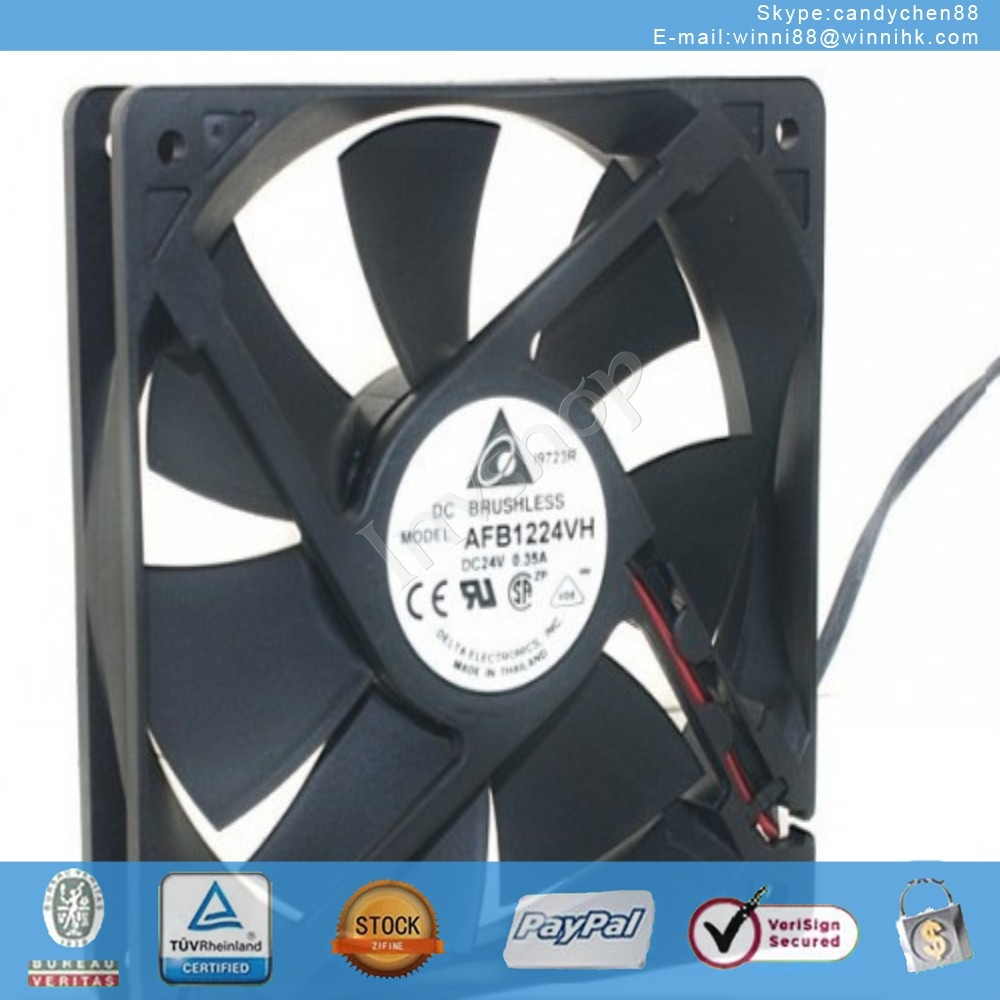 Delta AFB1224VH fan 24V 0.35A 120*120*25mm 3Pin