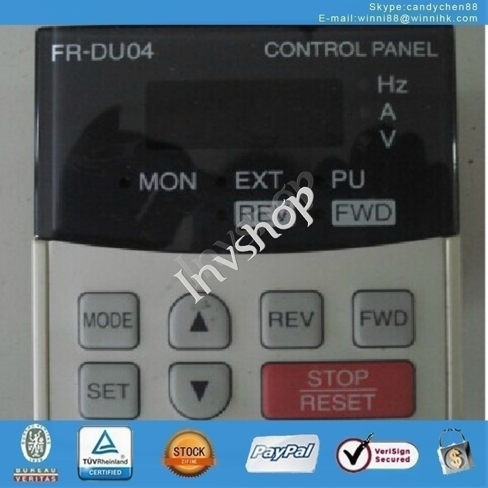 used FR-DU04 MITSUBISHI Inverter Control Panel