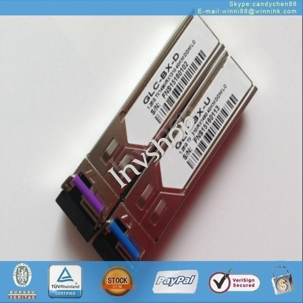 CISCO 10-2094-01 GLC-BX-U GLC-BX-D SFP 10KM BIDI module