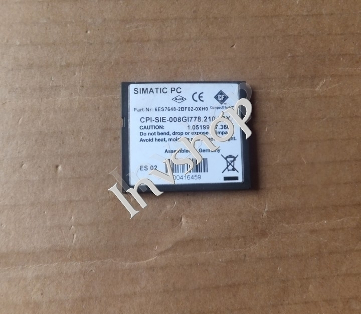 The original basic new CF card 6ES7 648-2BF02-0XH06ES7648-2BF02-0XH0