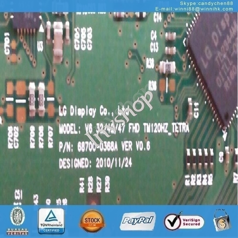 6870C-0368A VER V0.6 Control board Logic