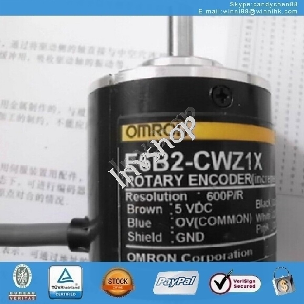 NEW E6B2-CWZ1X 500P/R Rotary OMRON Encoder