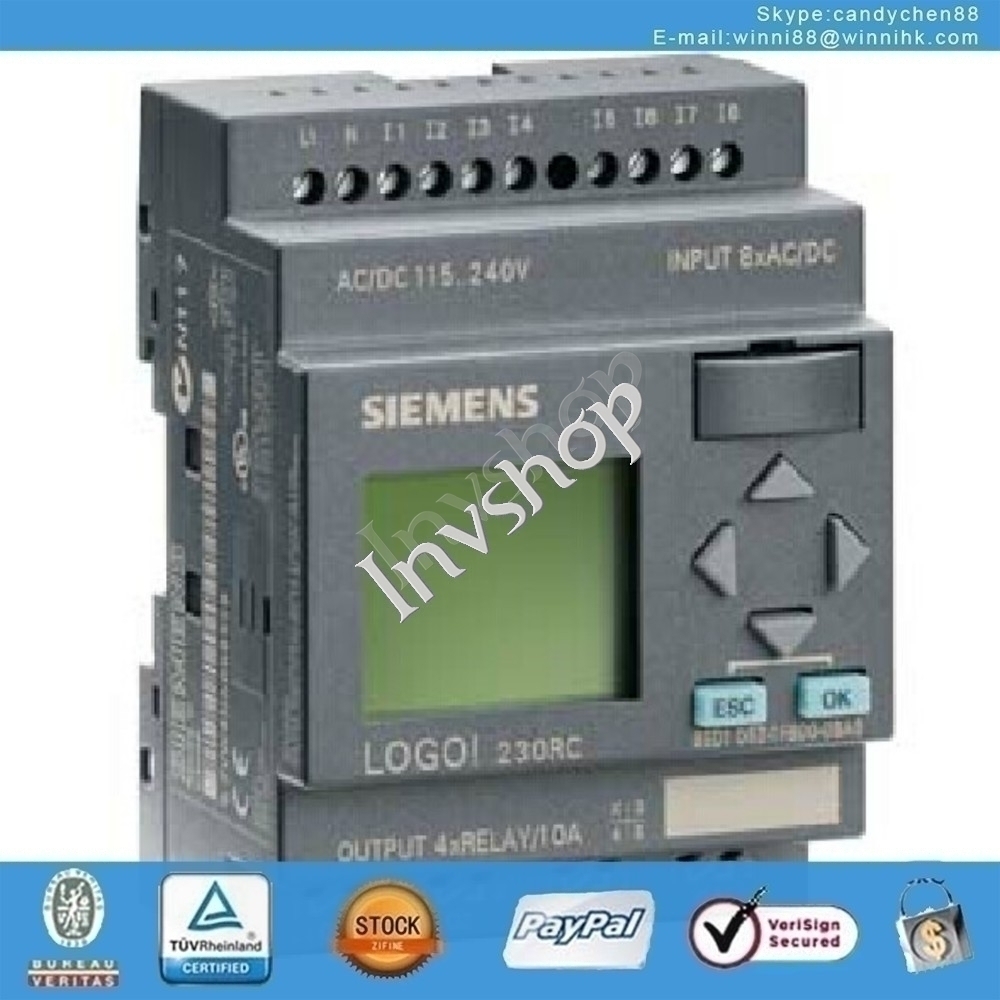 6ED1052-1FB00-0BA6 Siemens PLC MODULE 115V/230V/RELAY