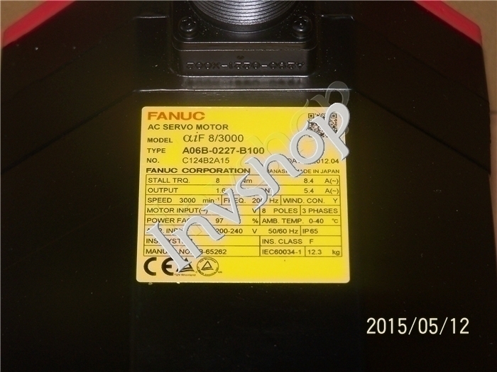 fanuc a06b-0227-b100 servomotor