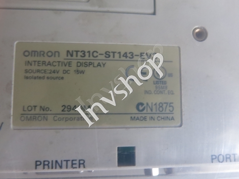 Omron NT31C-ST143-EV3 man-machine interface