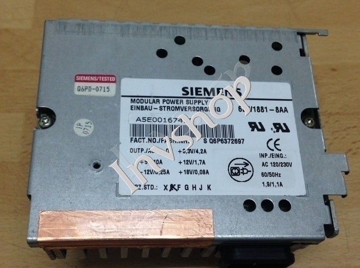 6EW1881-8AA Siemens Power Supply